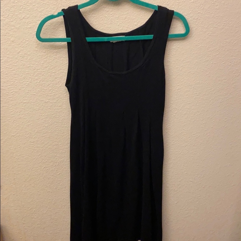Barneys pleated black dress